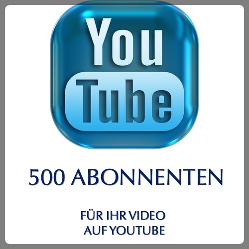500 abonnenten youtube